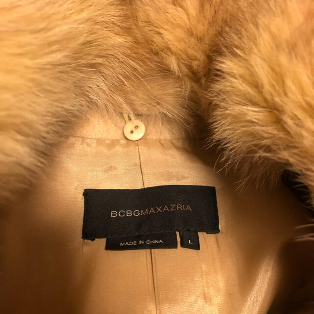 BCBGMAXAZRIA(ビーシービージーマックスアズリア)のBCBG ロングコートベージュ レディースのジャケット/アウター(ロングコート)の商品写真