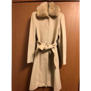 ビーシービージーマックスアズリア(BCBGMAXAZRIA)のBCBG ロングコートベージュ(ロングコート)