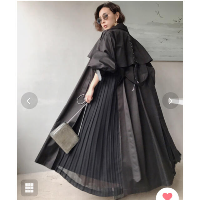 【2/19金まで】BALLOON SLEEVE PLEATS TRENCH