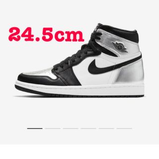 ナイキ(NIKE)のAIR JORDAN 1 HIGH OG “SILVER TOE" 24.5cm(スニーカー)