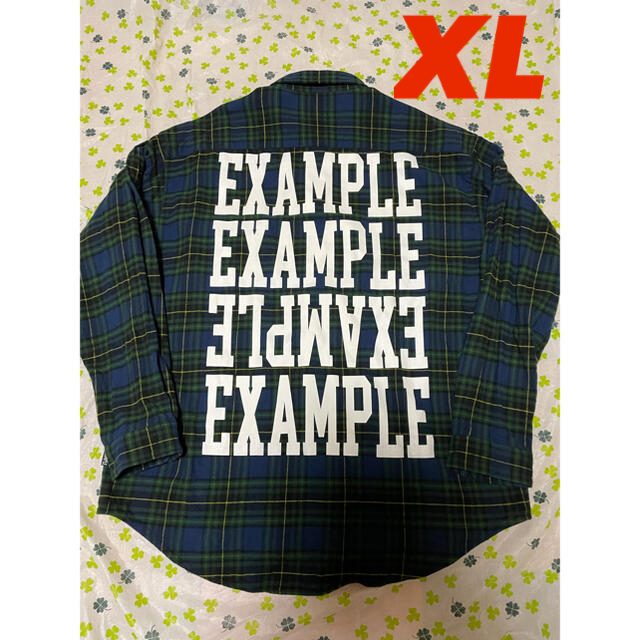 ③EXAMPLE シャツ XL MFC STORE GOD BLESS YOU