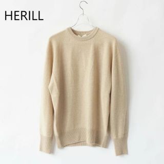 コモリ(COMOLI)のHERILL ヘリル GOLDEN CASH HOLE GARMENT CREW(ニット/セーター)