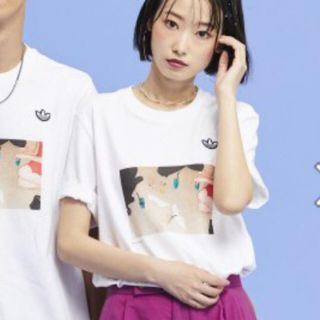 アディダス(adidas)のSamstag フォト 半袖Tシャツ(Tシャツ/カットソー(半袖/袖なし))