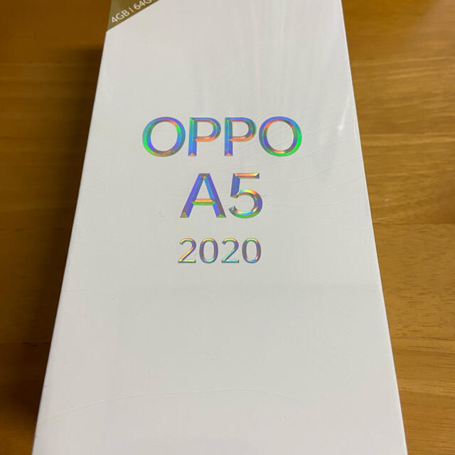 【新品未開封品】OPPO A5 2020 グリーン SIMフリー