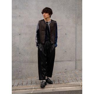 サンシー(SUNSEA)のSUNSEA 20SS LEATHER VEST レザーベスト(ベスト)