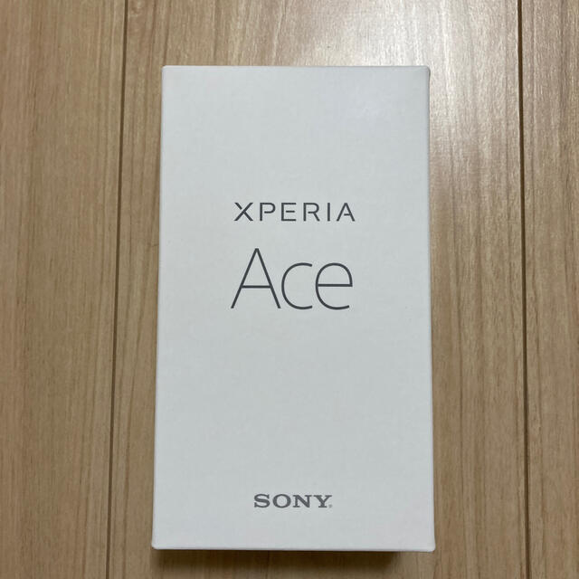 スマートフォン/携帯電話Xperia Ace SIMフリー　64GB　ホワイト