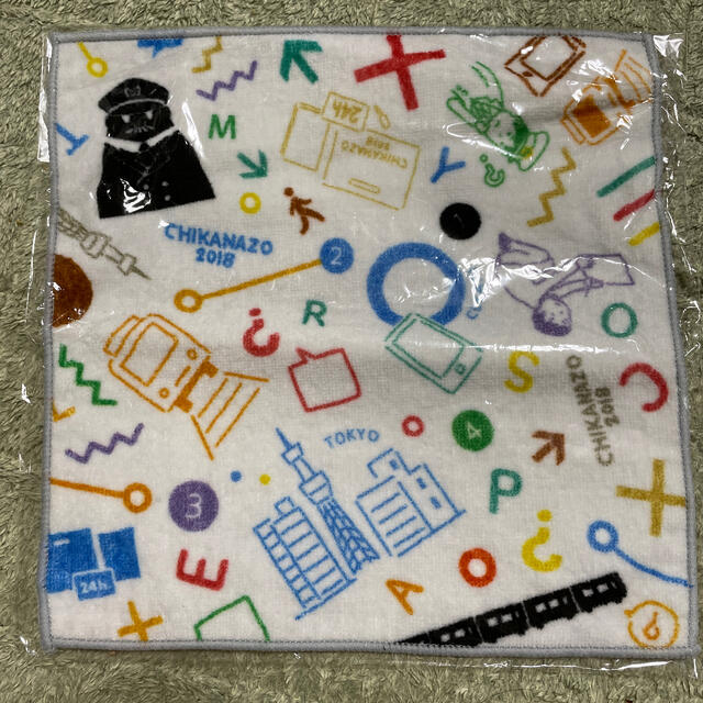 任天堂(ニンテンドウ)の東京メトロ　地下謎　ハンドタオル メンズのファッション小物(その他)の商品写真
