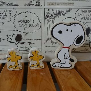 スヌーピー(SNOOPY)のコクママ様専用☆☆スヌーピー ウッドストック ウッドオブジェ (ウェルカムボード)