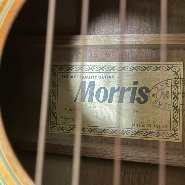Morris アコースティックギター　ソフトケース付き