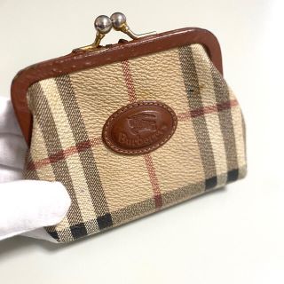 バーバリー(BURBERRY)のバーバリー　がま口　コインケース　財布(コインケース)