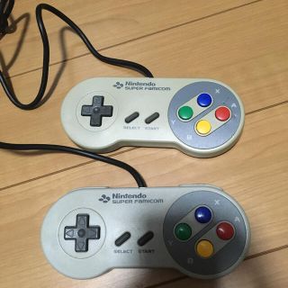 スーパーファミコン(スーパーファミコン)のスーファミ　コントローラー(家庭用ゲーム機本体)