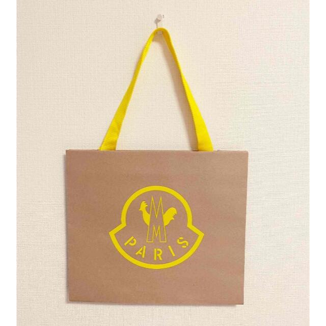 MONCLER(モンクレール)のモンクレールジーニアス　紙袋　ショッパー　レア　日本未入荷　入手困難 レディースのバッグ(ショップ袋)の商品写真