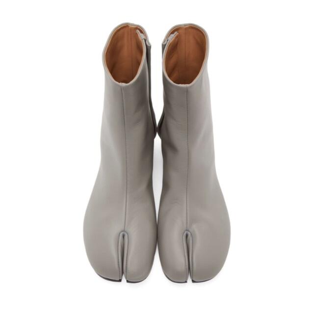 円高還元 Martin Maison Margiela 35.5 ローヒール グレー Tabiブーツ