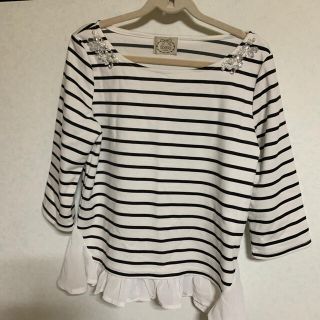 トッコ(tocco)のtocco closetボーダートップス(カットソー(長袖/七分))