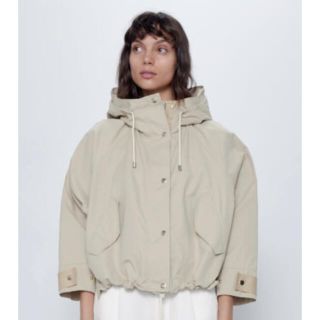 ザラ(ZARA)の専用 ザラ ZARA レディース 春 フード付き ジャケット ブルゾン 新品(ブルゾン)