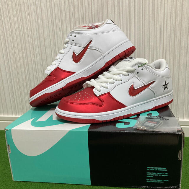 再追加販売 NIKE SB DUNK LOW OG QS supreme 27.5㎝ www.trilines.lv
