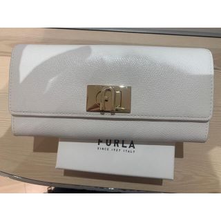 フルラ(Furla)のruru様専用フルラFURLA長財布 新品未使用 ホワイト(長財布)