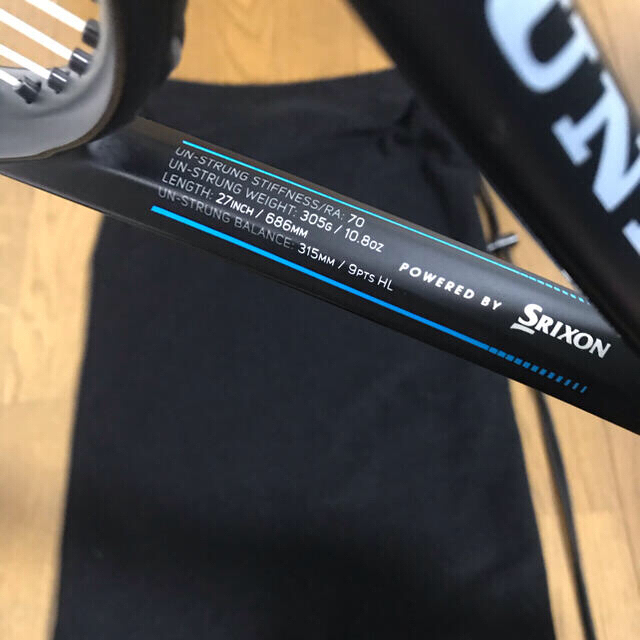 270inフレーム厚DUNLOP FX 500 TOUR