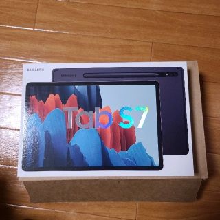 サムスン(SAMSUNG)の【新品】Galaxy tab s7 128G wifi Black (タブレット)