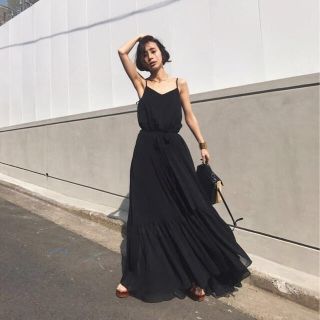 アメリヴィンテージ(Ameri VINTAGE)のAMERI MEDI BACK OPEN SUMMER DRESS(ロングワンピース/マキシワンピース)