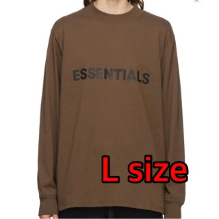 フィアオブゴッド(FEAR OF GOD)のSSENSE限定カラー　Essentials ロンT Lサイズ(Tシャツ/カットソー(七分/長袖))