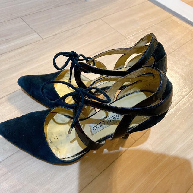 JIMMY CHOO(ジミーチュウ)のジミーチュウ パンプス 黒 レディースの靴/シューズ(ハイヒール/パンプス)の商品写真