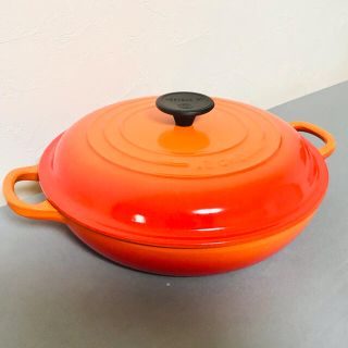 ルクルーゼ(LE CREUSET)のル・クルーゼ〈ビュッフェ・キャセロール〉26cm(鍋/フライパン)