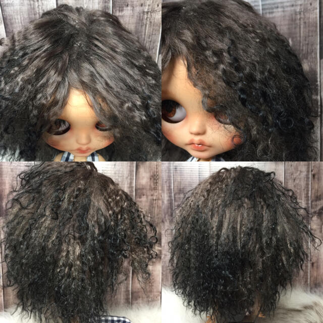 blythe_w-133ダークブラウントップモカチベットラムフルスキンウィッグ