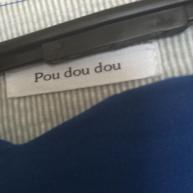 POU DOU DOU(プードゥドゥ)のpoudoudouのブルーのワンピ レディースのワンピース(ひざ丈ワンピース)の商品写真