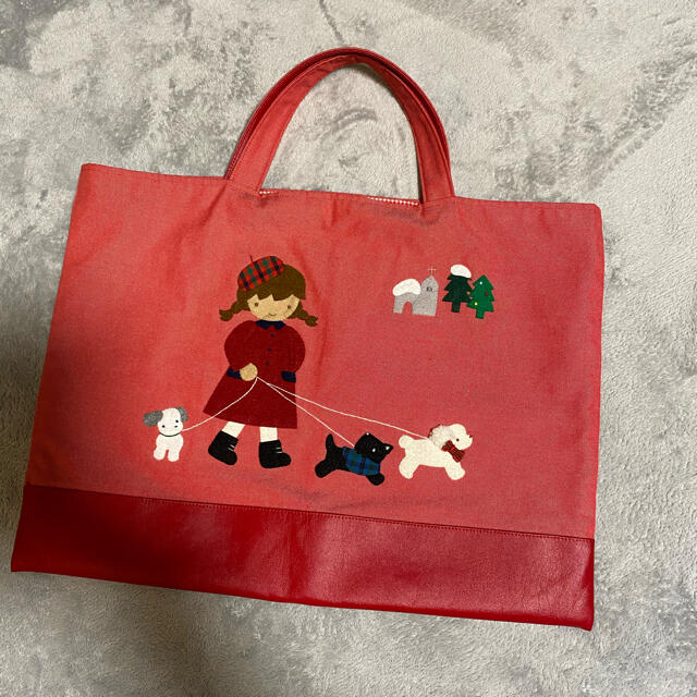 専用⭐︎ファミリアデニムバッグ 赤 fruut.pt