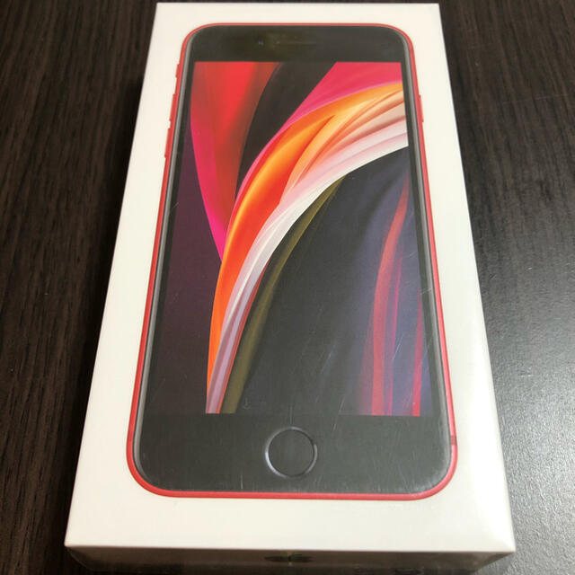 iPhone SE 64G RED 新品未使用未開封 ≪超目玉☆12月≫ 48%割引
