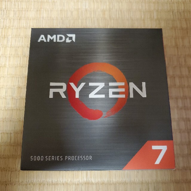 AMD Ryzen7 5800X 未開封新品 スマホ/家電/カメラのPC/タブレット(PCパーツ)の商品写真