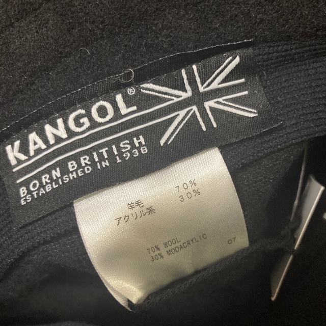 KANGOL(カンゴール)の新品　カンゴール　KANGOL バケットハット　帽子　黒　ウール メンズの帽子(ハット)の商品写真