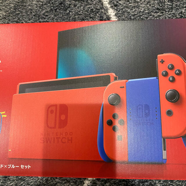 家庭用ゲーム機本体Nintendo Switch マリオレッド×ブルー セット