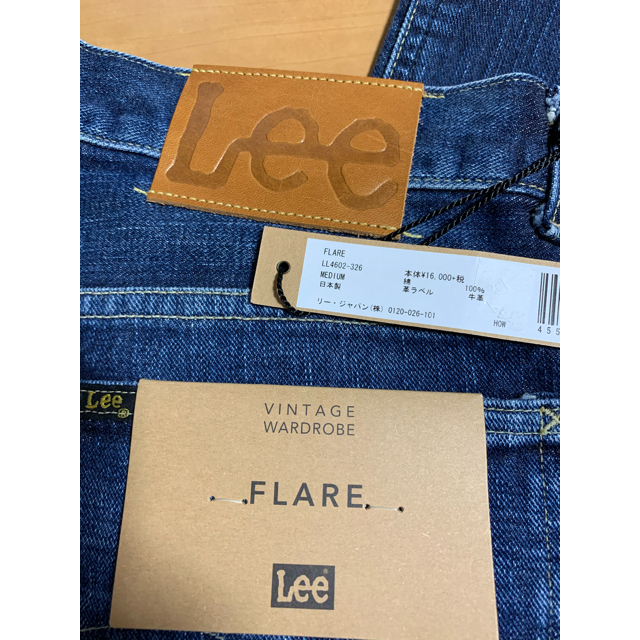 Lee(リー)の新品　Lee リー　デニム  パンツ　フレア　Mサイズ　ヴィンテージ  レディースのパンツ(デニム/ジーンズ)の商品写真