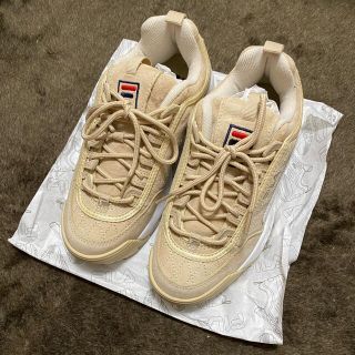 フィラ(FILA)のFILA ベージュ　スニーカー(スニーカー)