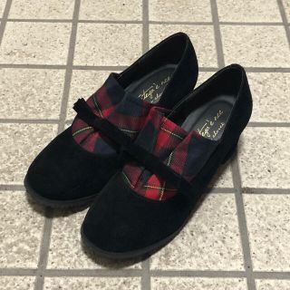 ダブルクローゼット(w closet)の w closet チェックパンプス(ハイヒール/パンプス)