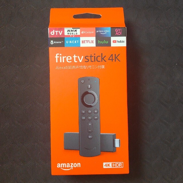 Amazon fire stick 4K UltraHD(最大60fps）