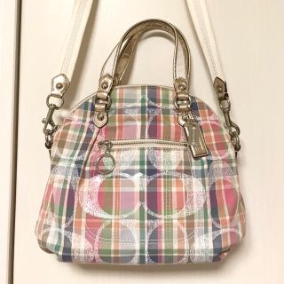 コーチ(COACH)のコーチ ハンドバッグ 2WAY ポピーマドラスヒッピー (ショルダーバッグ)