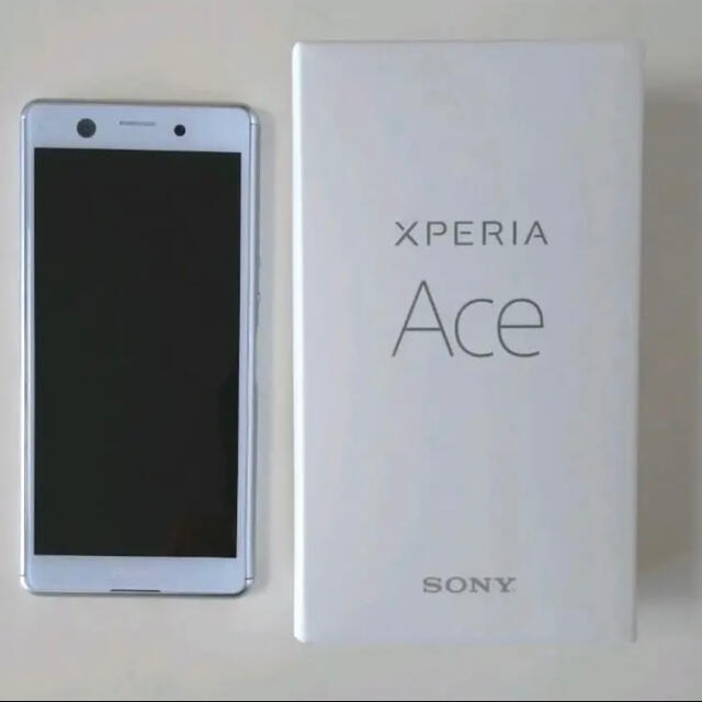 Xperia Ace White 64 GB SIMフリー　おまけ付きスマートフォン/携帯電話