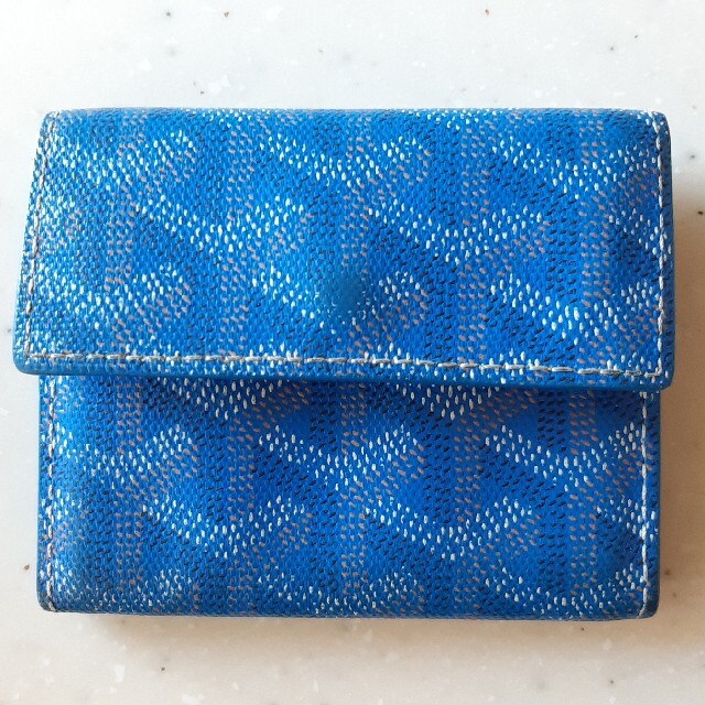 GOYARD　財布　小銭入れ　コインケース　ブルー