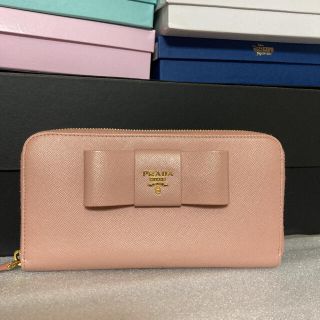 プラダ(PRADA)のプラダ　PRADA 正規品　リボン　長財布(財布)