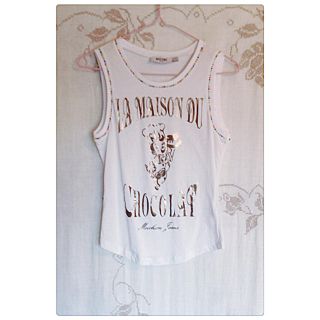 モスキーノ(MOSCHINO)の未使用 モスキーノ ビーズカットソー(Tシャツ(半袖/袖なし))