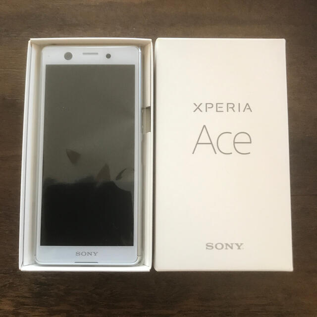SONY  XPERIA  ACE  ホワイト64GBスマートフォン本体