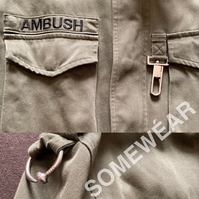 AMBUSH(アンブッシュ)のAMBUSH®︎ Halbstarke M65 Jacket Olive  メンズのジャケット/アウター(ミリタリージャケット)の商品写真