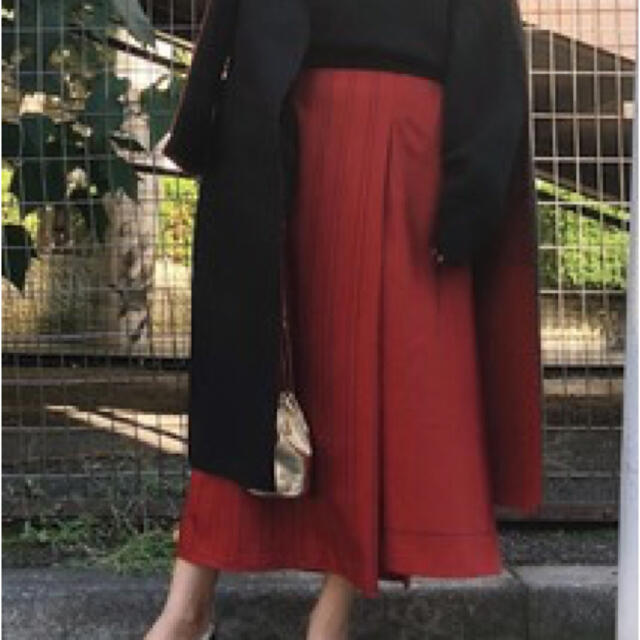 Ameri VINTAGE(アメリヴィンテージ)のameri vintage 騙し絵スカート レディースのスカート(ロングスカート)の商品写真