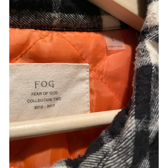 fog fearofgod サイドジップシャツ　L