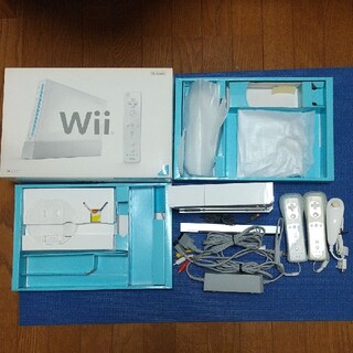 ウィー(Wii)のNintendo Wii RVL-S-WD(家庭用ゲーム機本体)