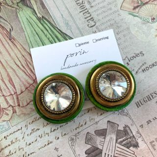 サンタモニカ(Santa Monica)のgreen botão pierce(ピアス)