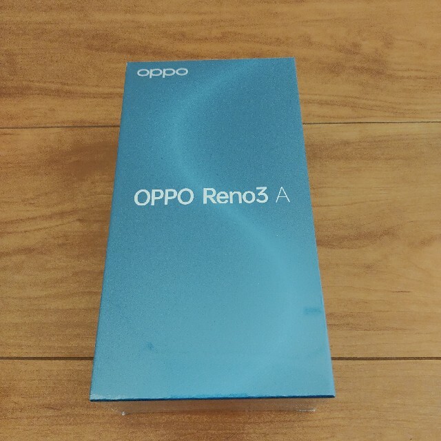 SIMフリー　ワイモバイル　oppo reno3 a　新品未使用